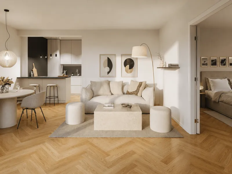 Lichtdurchflutete 2-Zimmer-Neubauwohnung in zentraler Lage von Berlin-Mitte — photo 1